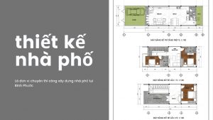 thiết kế nhà phố huyện đồng phú 01