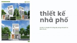 thiết kế nhà phố huyện đồng phú 02